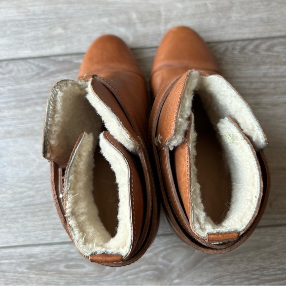 RAG & BONE Harrow Ankle Boots with Sherpa Lining - Picture 15 of 16